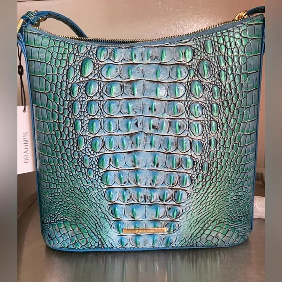 BRAHMIN..IRIDESCENT ESPLANADE CROSSBODY HANDBAG - Picture 3 of 15